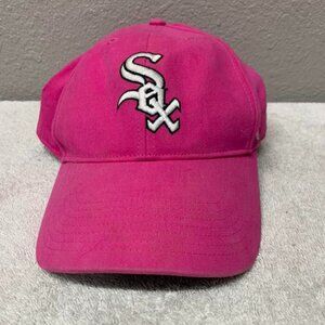Chicago White Sox YOUTH 47 Brand Pink MVP Adjustable Hat Barbie Core Bright